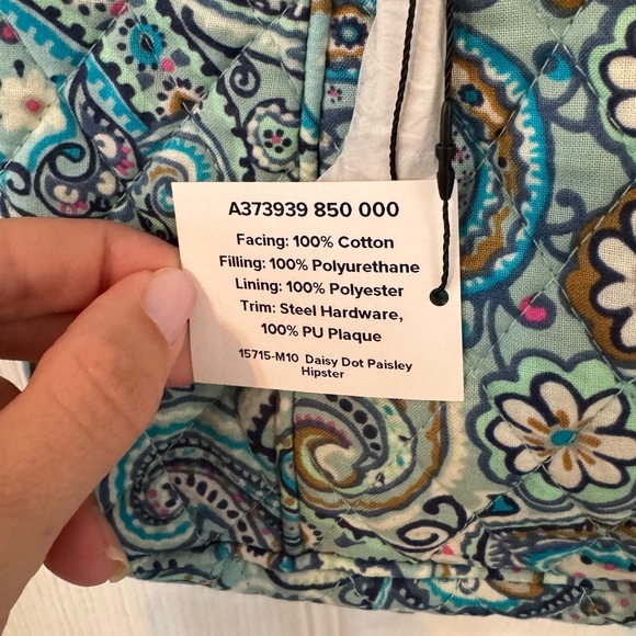[NWT] Vera Bradley Hipster | Daisy Dot Paisley - Picture 5 of 5